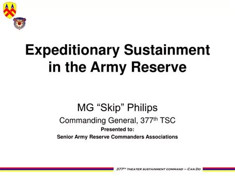 Ppt Expeditionary Sustainment In The Army Reserve Powerpoint Ppt Expeditionary Sustainment In The Army Reserve Powerpoint