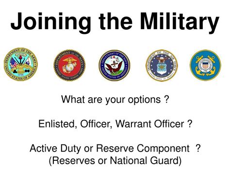 Ppt Joining The Military Powerpoint Presentation Free Download Id Ppt Joining The Military Powerpoint Presentation Free Download Id