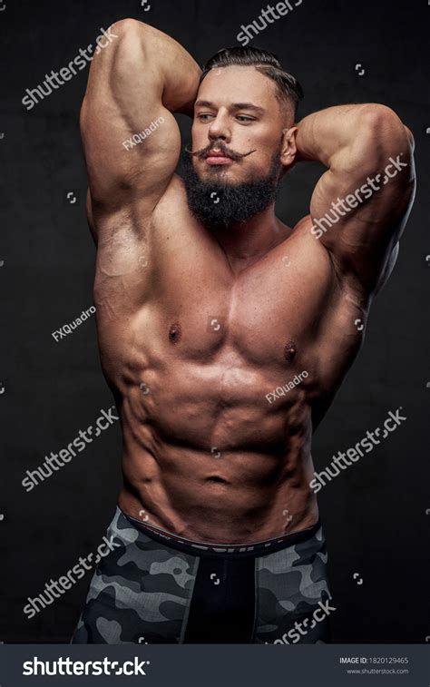 Premium Photo Brutal Military Athlete With Naked Torso And With Beard Premium Photo Brutal Military Athlete With Naked Torso And With Beard