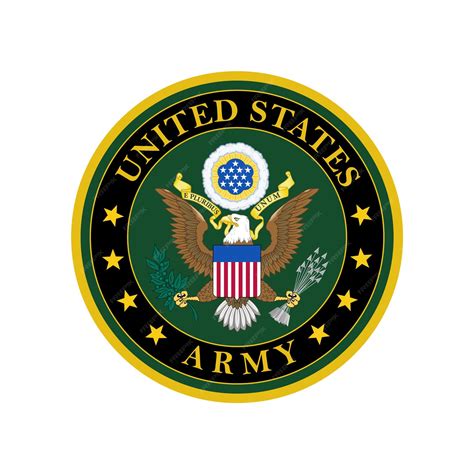 Premium Vector Realistic Vector Seal Of The Us Army Premium Vector Realistic Vector Seal Of The Us Army