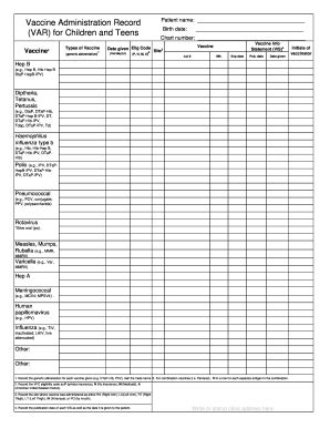 Printable Immunization Schedule And Immunization Record, 46% Off