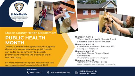 Public Health Week Macon County Health Dept Public Health Week Macon County Health Dept