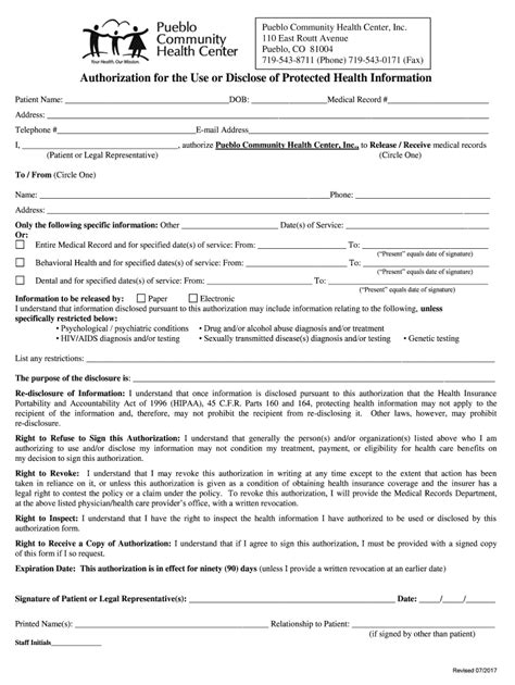 Pueblo Community Health Center Fill Out Sign Online Dochub Pueblo Community Health Center Fill Out Sign Online Dochub
