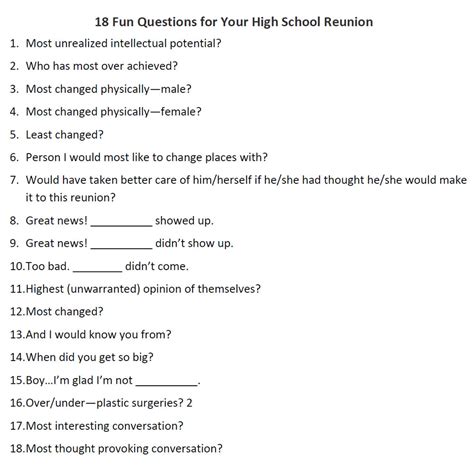 Question To Ask When High