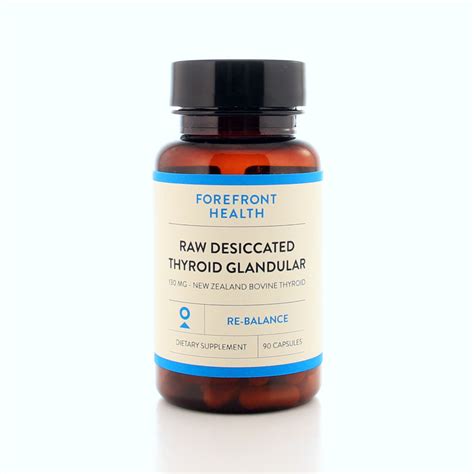 Raw Desiccated Thyroid 130 Mg Capsules Forefront Health Raw Desiccated Thyroid 130 Mg Capsules Forefront Health