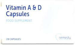 Remedy Healthcare Vitamin A D 28 Capsules Medino Remedy Healthcare Vitamin A D 28 Capsules Medino