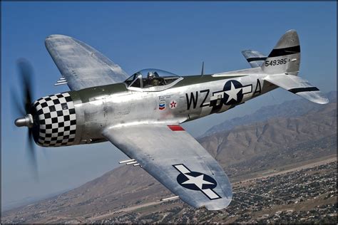 Republic P 47D Thunderbolt In Flight Above Apple Valley C Flickr Republic P 47D Thunderbolt In Flight Above Apple Valley C Flickr
