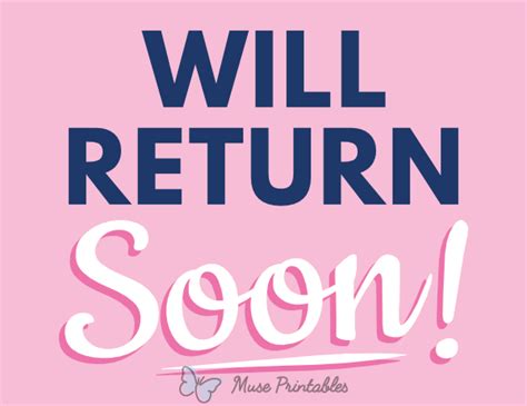 Return Soon to This Place