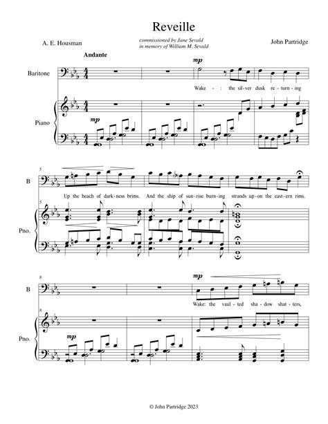 Reveille Sheet Music Direct Reveille Sheet Music Direct
