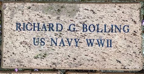Richard G Bolling Us Navy Wwii Guilford County Veterans Memorial Richard G Bolling Us Navy Wwii Guilford County Veterans Memorial