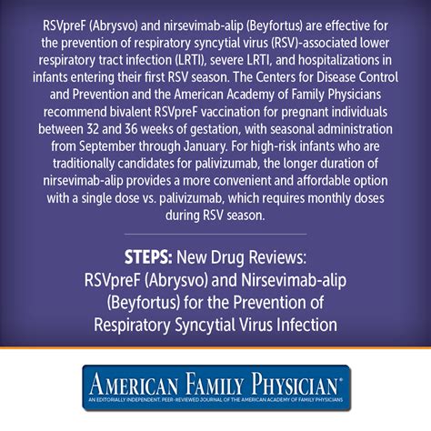 Rsvpref Abrysvo And Nirsevimab Alip Beyfortus For The Prevention Of Rsvpref Abrysvo And Nirsevimab Alip Beyfortus For The Prevention Of