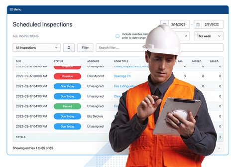 5 Tips Scheduled Inspection