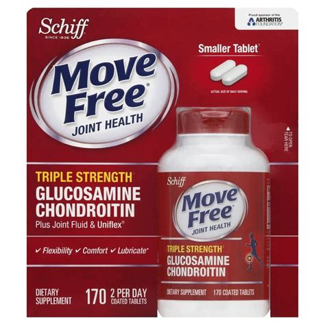 Schiff Move Free Joint Health Advanced Coated Tablets 170 Count Schiff Move Free Joint Health Advanced Coated Tablets 170 Count
