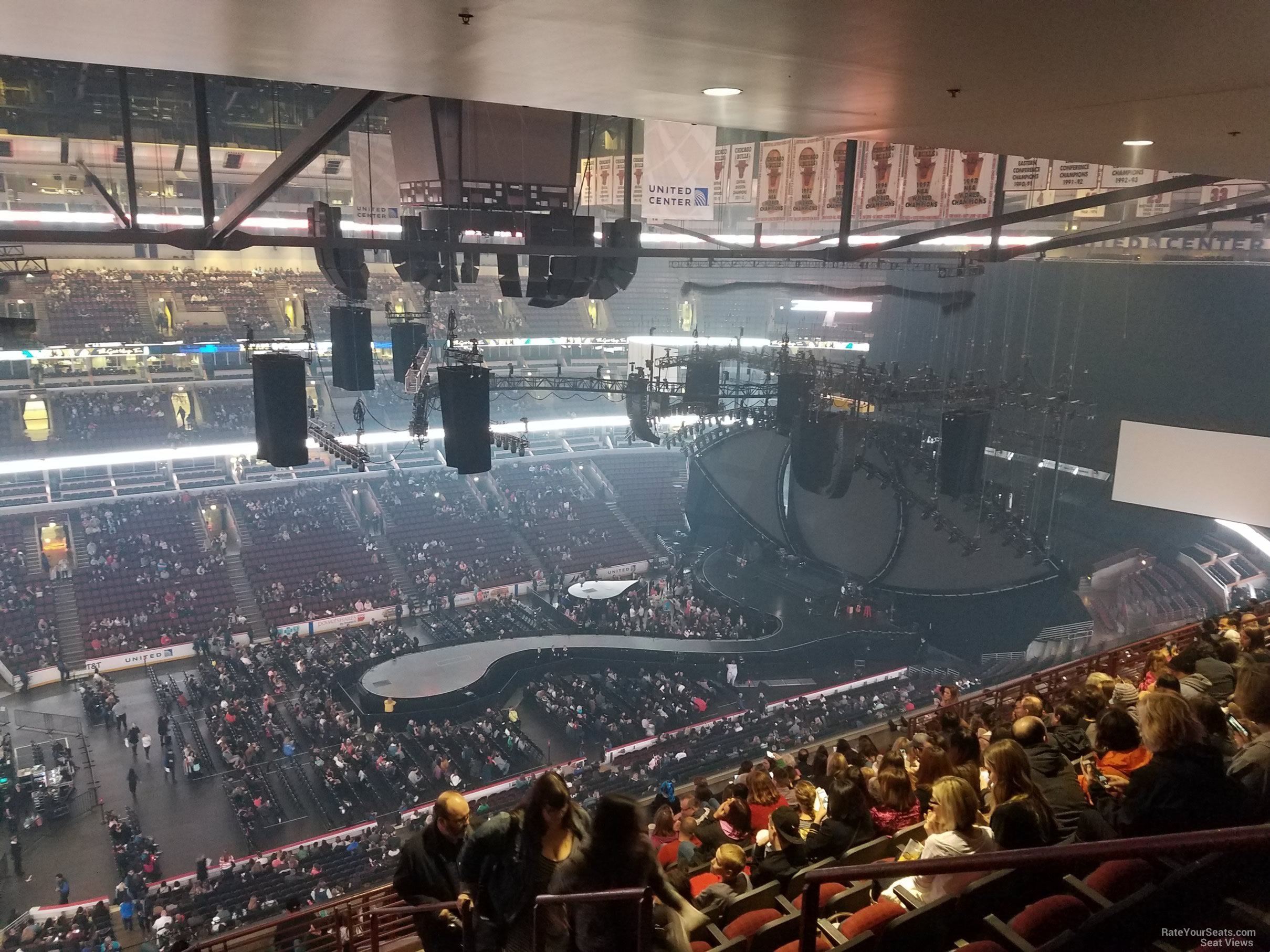 Section 312 At United Center For Concerts Rateyourseats Com Section 312 At United Center For Concerts Rateyourseats Com