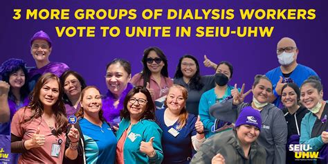 Seiu Uhw United4all On Twitter Dialysis Workers At Fresenius Chula Seiu Uhw United4all On Twitter Dialysis Workers At Fresenius Chula