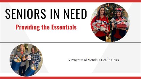 Seniors In Need Providing The Essentials Mendota Health Seniors In Need Providing The Essentials Mendota Health
