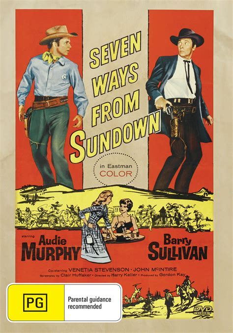 Seven Ways From Sundown Dvd 1960 Audie Murphy Barry Sullivan Seven Ways From Sundown Dvd 1960 Audie Murphy Barry Sullivan