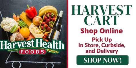 Shop Online Harvest Health Foods