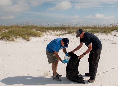 Shoreline Garbage Clean Up Hauls In Over A Ton Eglin Air Force Base Shoreline Garbage Clean Up Hauls In Over A Ton Eglin Air Force Base