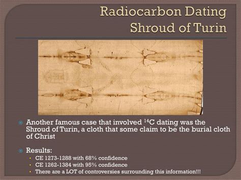 Shroud of Turin Carbon Dating Controversy