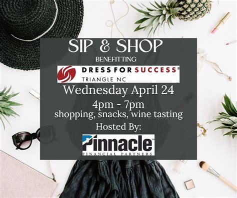 Sip Shop Benefitting Dress For Success Pinnacle Financial Partners Sip Shop Benefitting Dress For Success Pinnacle Financial Partners