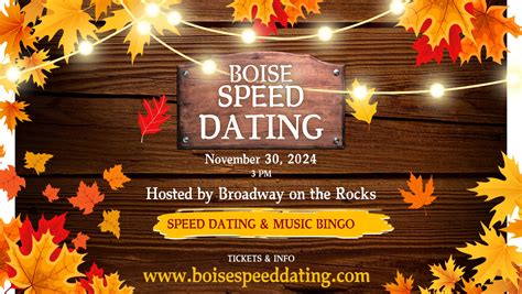 5 Tips Boise Speed Dating