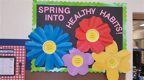 Spring Into Health School Nurse Office Health Bulletin Boards Nurse Spring Into Health School Nurse Office Health Bulletin Boards Nurse