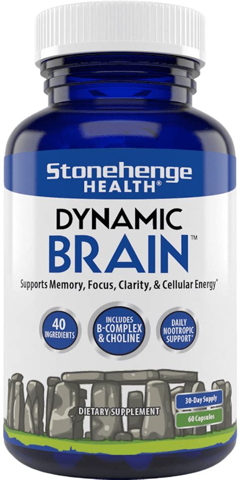Stonehenge Health Dynamic Brain Supplement Memory Focus Clarity Stonehenge Health Dynamic Brain Supplement Memory Focus Clarity