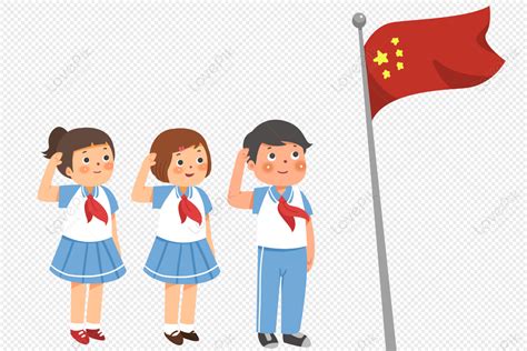Students Raising The Flag To Salute Salute Material Flag Raising Png Students Raising The Flag To Salute Salute Material Flag Raising Png