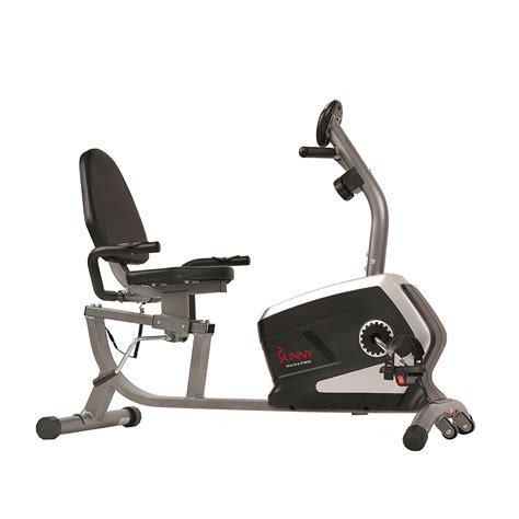 Sunny Health Fitness Stationary Magnetic Workout Recumbent Exercise Sunny Health Fitness Stationary Magnetic Workout Recumbent Exercise