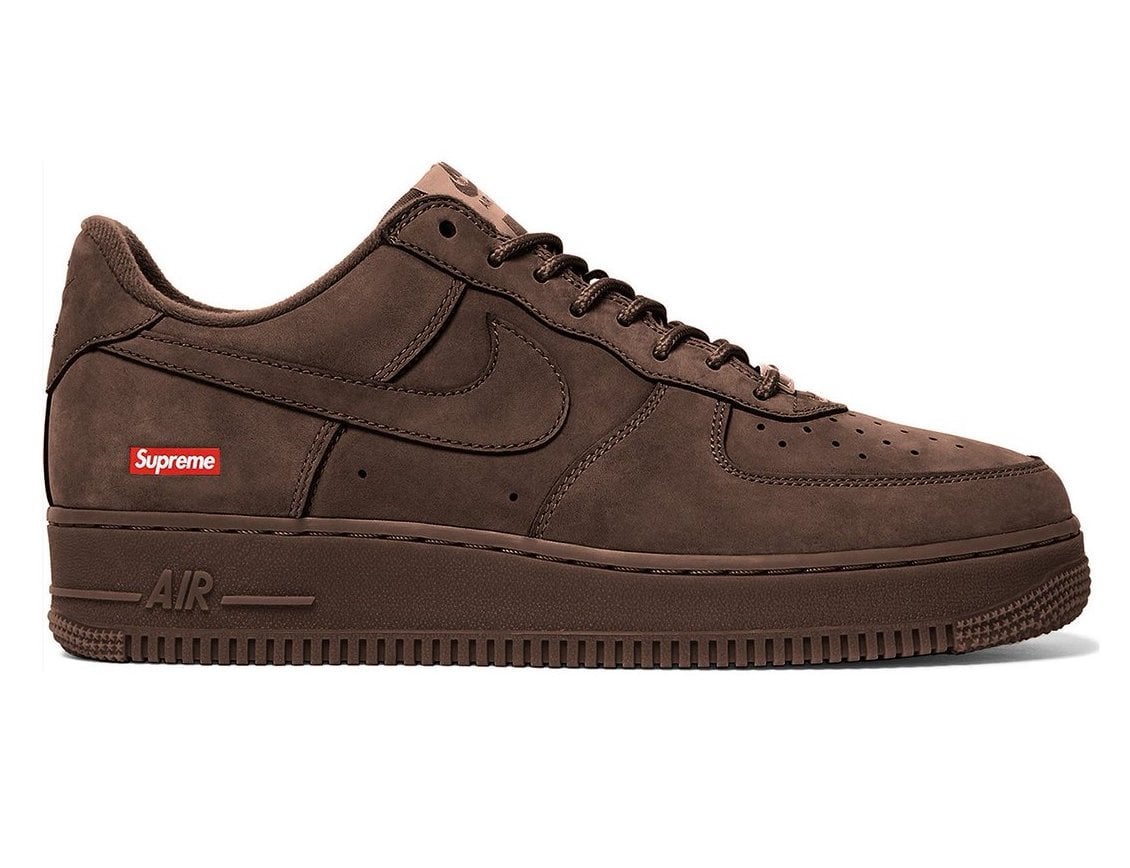 Supreme Nike Af1 Brown Release Date Sneakernews Com Supreme Nike Af1 Brown Release Date Sneakernews Com