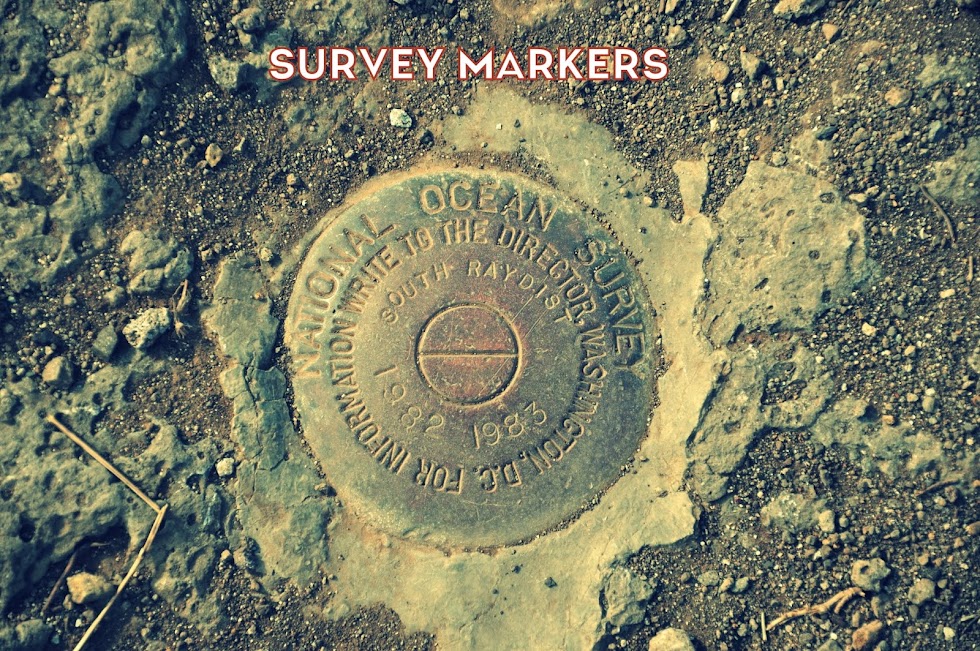 Surveyors Monument Markers Are Everywhere Editorial Stock Image Surveyors Monument Markers Are Everywhere Editorial Stock Image