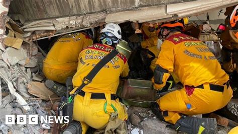 Taiwan Rescue Efforts Continue After 900 Injured In Earthquake Taiwan Rescue Efforts Continue After 900 Injured In Earthquake