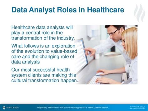 The Changing Role Of Healthcare Data Analysts The Changing Role Of Healthcare Data Analysts