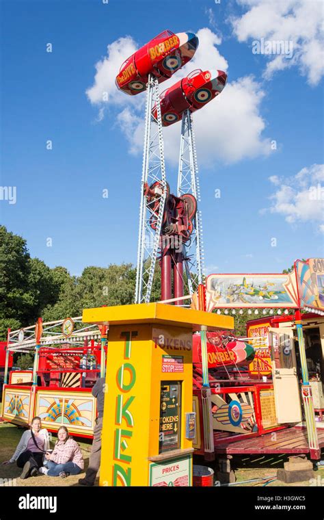 The Dive Bomber Ride And Token Machine At Carters Steam Fair The Green The Dive Bomber Ride And Token Machine At Carters Steam Fair The Green