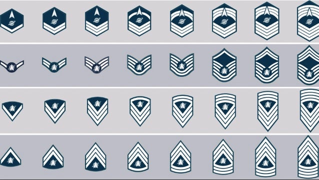 The Space Force Is Asking Its Guardians To Choose Their Own Rank Insignia The Space Force Is Asking Its Guardians To Choose Their Own Rank Insignia