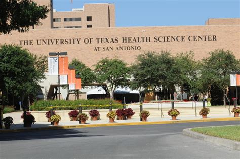 The University Of Texas Health Science Center At San Antonio The University Of Texas Health Science Center At San Antonio