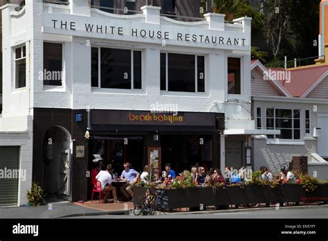 The White House Restaurant Oriental Bay Wellington North Island New