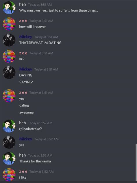 They So Lonely They Dating Discord Pings R Ihadastroke