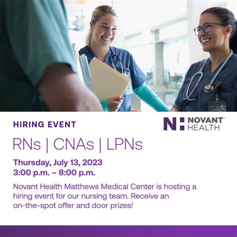 Tierra C Smith M A On Linkedin Novant Health Hiring Event Tierra C Smith M A On Linkedin Novant Health Hiring Event