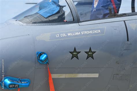 Tokyo Japan May 22 2022 Mig Kill Mark Drawn On The Nose Of The U S Tokyo Japan May 22 2022 Mig Kill Mark Drawn On The Nose Of The U S