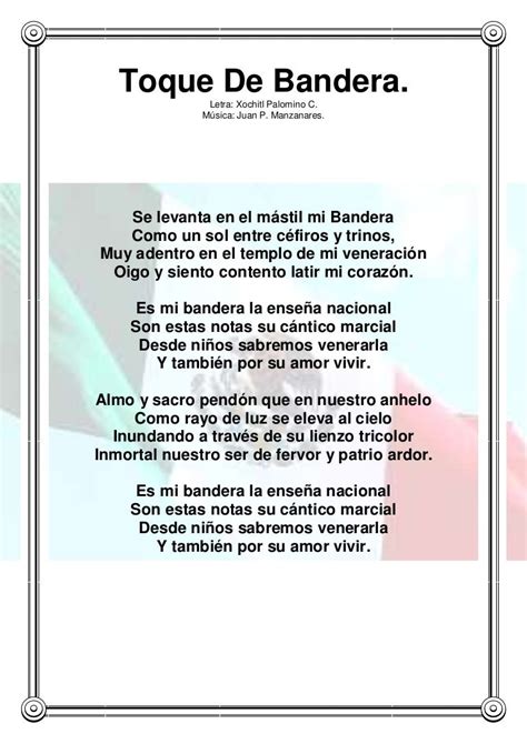 Toque De La Bandera
