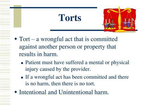 Tort In Healthcare Definition
