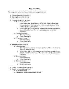 5 Trial Outline Tips