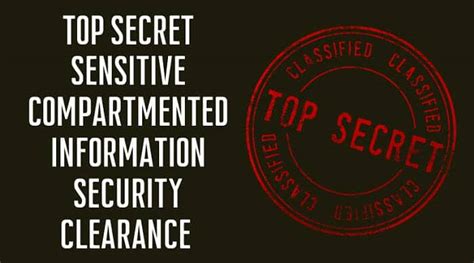 Ts Sci Security Clearance Ts Sci Security Clearance