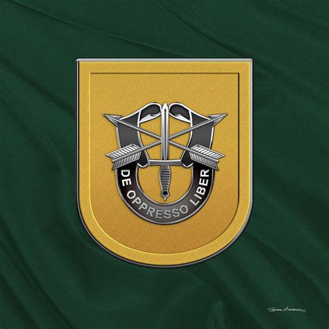 U S Army 1St Special Forces Group 1961 1963 1 Sfg Beret Flash Over
