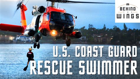 U S Coast Guard Rescue Swimmer Behind The Wings Swimmer S Daily U S Coast Guard Rescue Swimmer Behind The Wings Swimmer S Daily