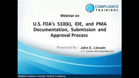 U S Fda S 510 K Ide And Pma Documentation Submission And Approval U S Fda S 510 K Ide And Pma Documentation Submission And Approval