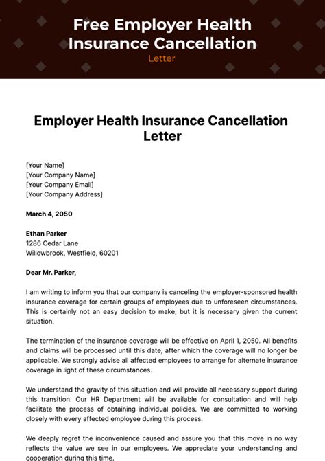 Uconn Health Letter Of Termination