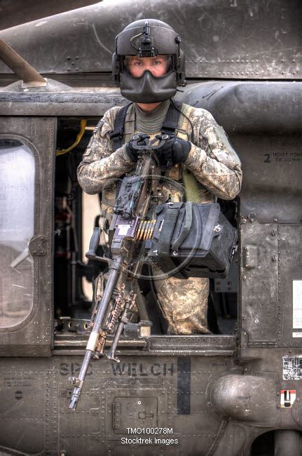 Uh 60 Black Hawk Helicopter Door Gunner M 240H Machine Gun Uh 60 Black Hawk Helicopter Door Gunner M 240H Machine Gun